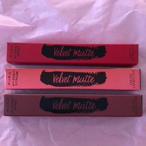 Victoria Secret liquid lip colors set (3)